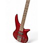 Used Jackson JS Series Spectra Bass JS3 Metallic Red Electric Bass Guitar