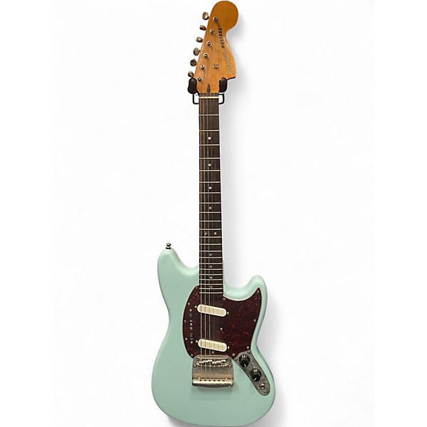 Used Squier Classic Vibe 60s Mustang Daphne Blue Solid Body Electric Guitar