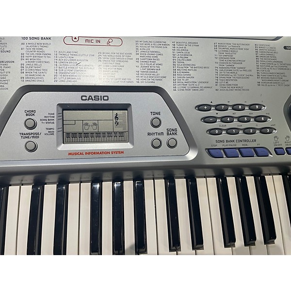 Used Casio CTK491 61-KEY Portable Keyboard