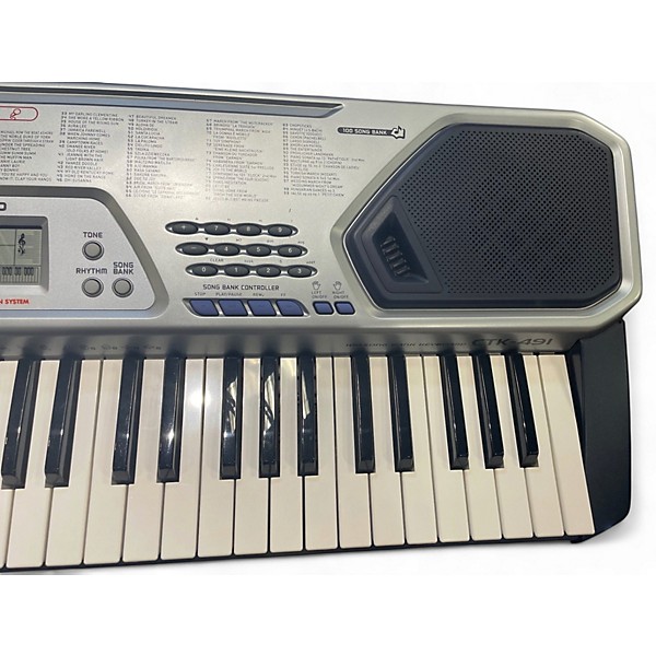 Used Casio CTK491 61-KEY Portable Keyboard