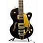 Used Gretsch Guitars G5655TG Black Gold Hollow Body Electric Guitar