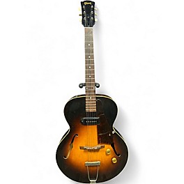 Vintage 1950s Gibson ES-125 2 Color Sunburst Hollow Body Electric Guitar