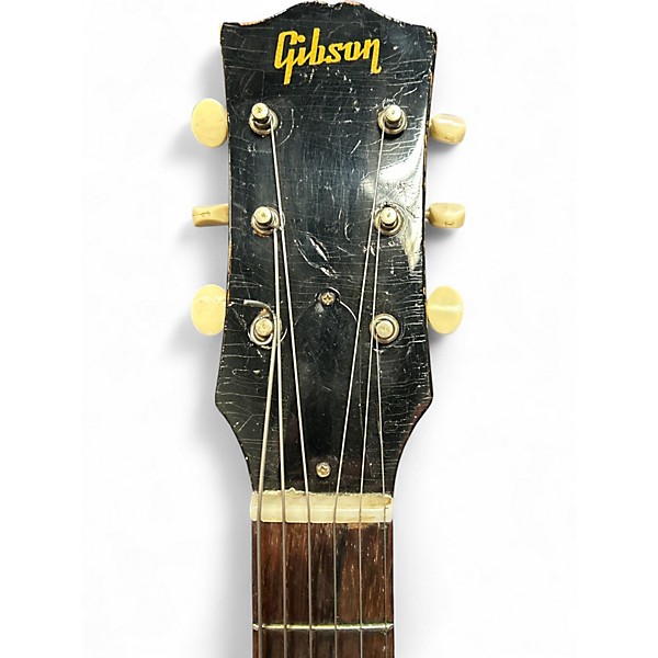 Vintage 1950s Gibson ES-125 2 Color Sunburst Hollow Body Electric Guitar