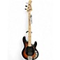 Used Sterling by Music Man StingRay Crimson Red Burst Electric Bass Guitar thumbnail