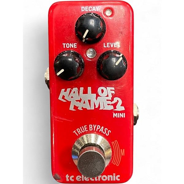 Used TC Electronic Hall Of Fame Mini Reverb Effect Pedal