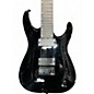 Used Jackson JS22-7 Dinky 7 String Black Solid Body Electric Guitar
