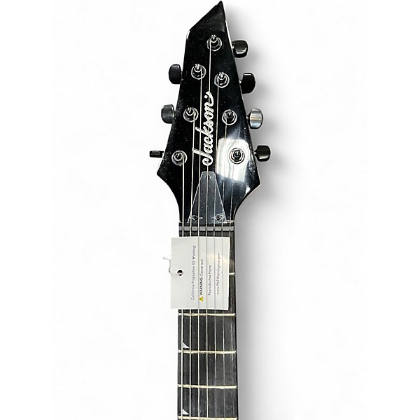 Used Jackson JS22-7 Dinky 7 String Black Solid Body Electric Guitar