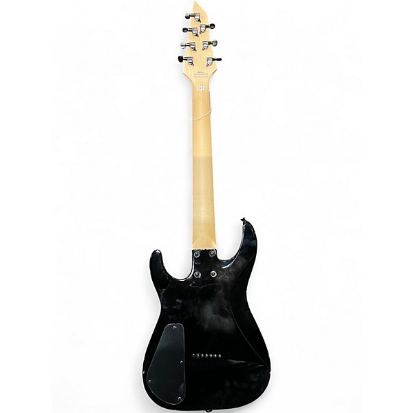 Used Jackson JS22-7 Dinky 7 String Black Solid Body Electric Guitar