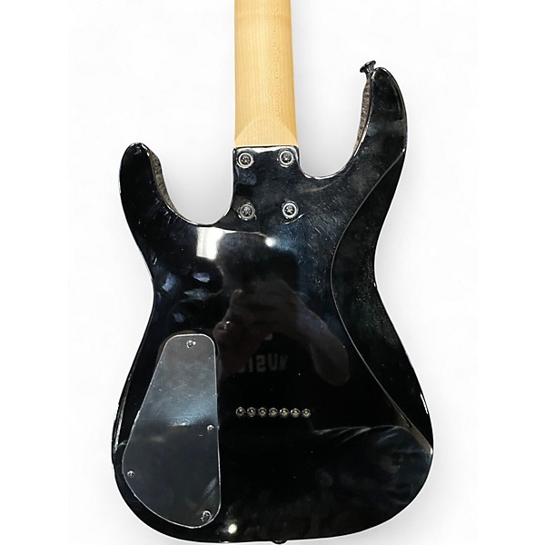 Used Jackson JS22-7 Dinky 7 String Black Solid Body Electric Guitar