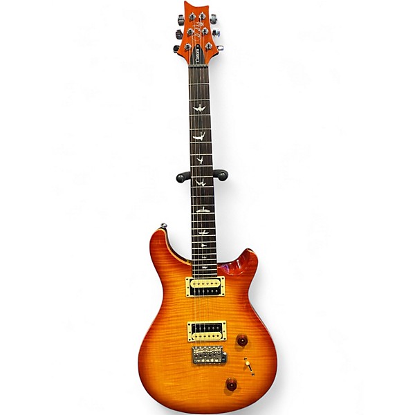 Used PRS SE Custom 22 Cherry Sunburst Solid Body Electric Guitar