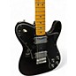 Used Fender AMERICAN VINTAGE II 1975 TELECASTER DELUXE Black Solid Body Electric Guitar