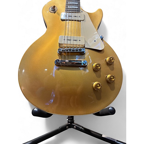 Used Gibson les paul standard 50's Gold Top Solid Body Electric Guitar