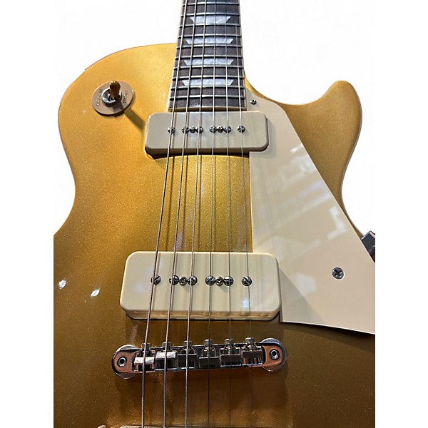 Used Gibson les paul standard 50's Gold Top Solid Body Electric Guitar