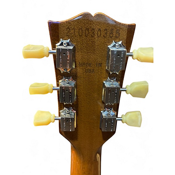 Used Gibson les paul standard 50's Gold Top Solid Body Electric Guitar