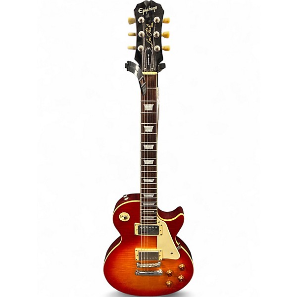 Used Epiphone Les Paul Standard Heritage Cherry Solid Body Electric Guitar