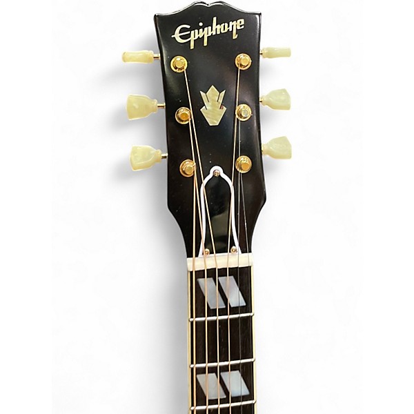Used Epiphone 1960 HUMMINGBIRD Heritage Cherry Sunburst Acoustic Electric Guitar