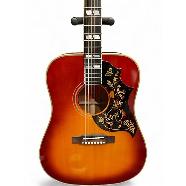 Used Epiphone 1960 HUMMINGBIRD Heritage Cherry Sunburst Acoustic Electric Guitar