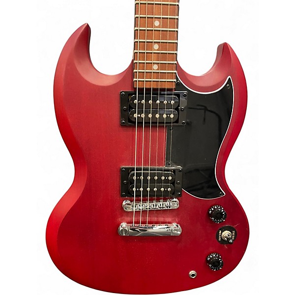 Used Epiphone SG Flat Red Solid Body Electric Guitar