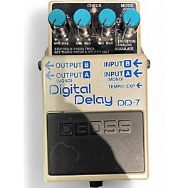 Used BOSS DD7 Digital Delay Effect Pedal
