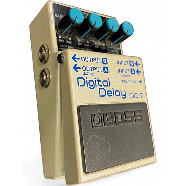 Used BOSS DD7 Digital Delay Effect Pedal