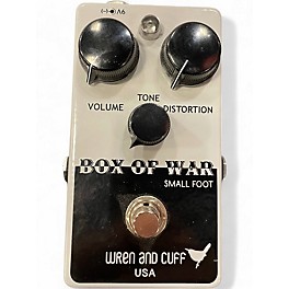 Used Wren And Cuff box of war Effect Pedal