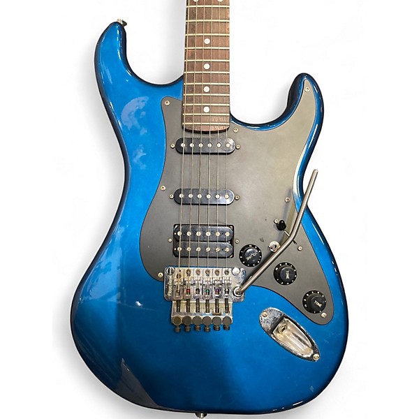 Used Kramer FOCUS 3000 Blue Solid Body Electric Guitar