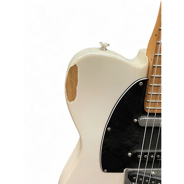 Used Fender Deluxe Nashville Telecaster Cream Solid Body Electric Guitar