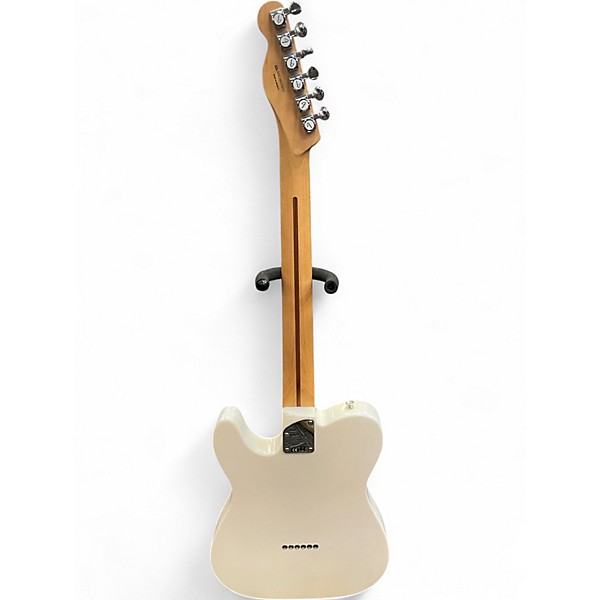 Used Fender Deluxe Nashville Telecaster Cream Solid Body Electric Guitar