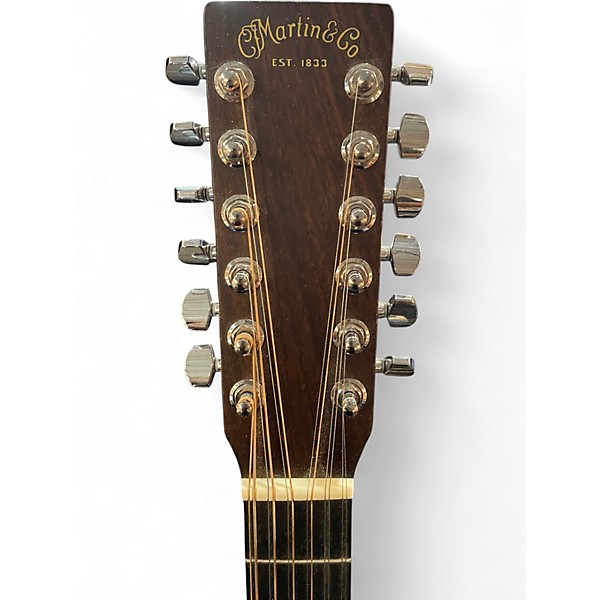 Used Martin Grand J-16 Natural 12 String Acoustic Electric Guitar