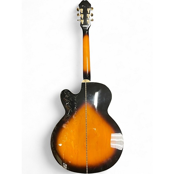 Used Epiphone J-200EC STUDIO Vintage Sunburst Acoustic Electric Guitar