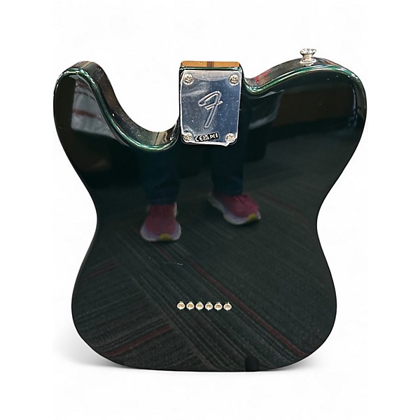 Used Fender Player Telecaster Green Solid Body Electric Guitar