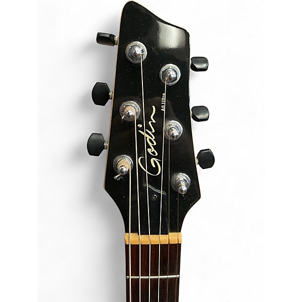 Used Godin A6 Ultra Black Acoustic Electric Guitar