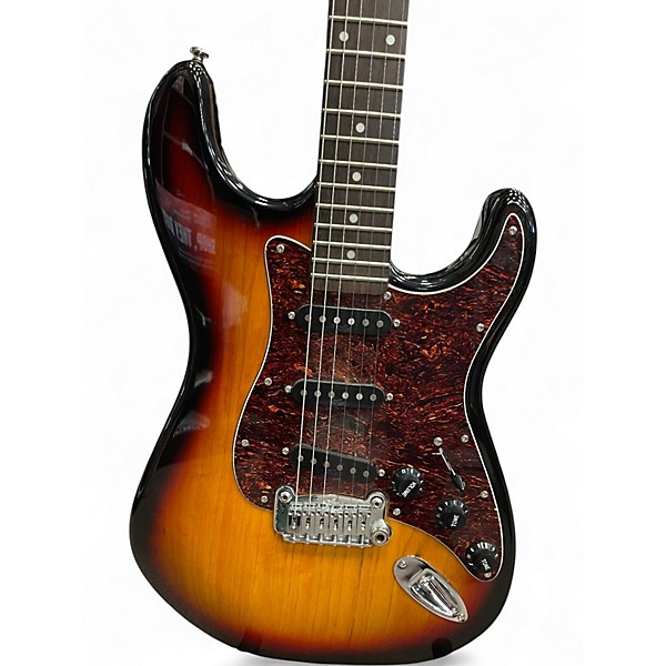 Used G&L Tribute Legacy Sunburst Solid Body Electric Guitar