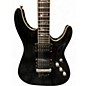 Used Schecter Guitar Research DIAMOND SERIES C1 XXX Gloss Black Solid Body Electric Guitar