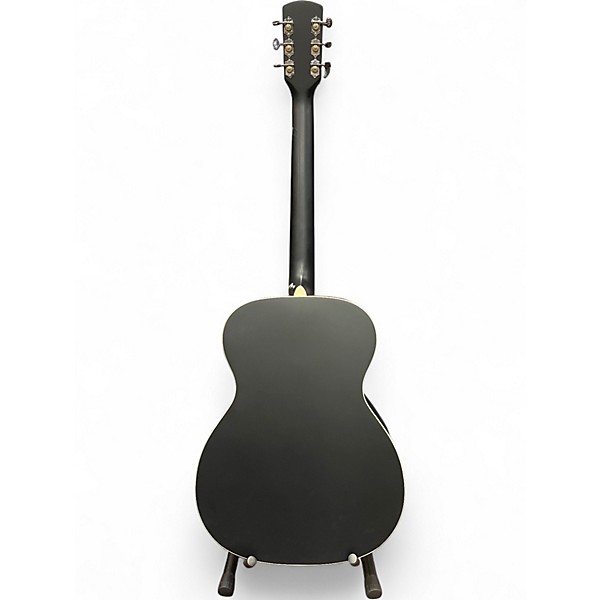Used Orangewood Juniper II Baritone BK Live Black and White Acoustic Electric Guitar