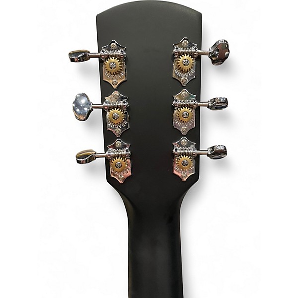 Used Orangewood Juniper II Baritone BK Live Black and White Acoustic Electric Guitar