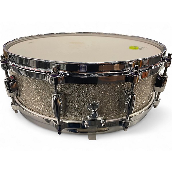 Used Gretsch Drums 14in usa custom Silver Sparkle Drum