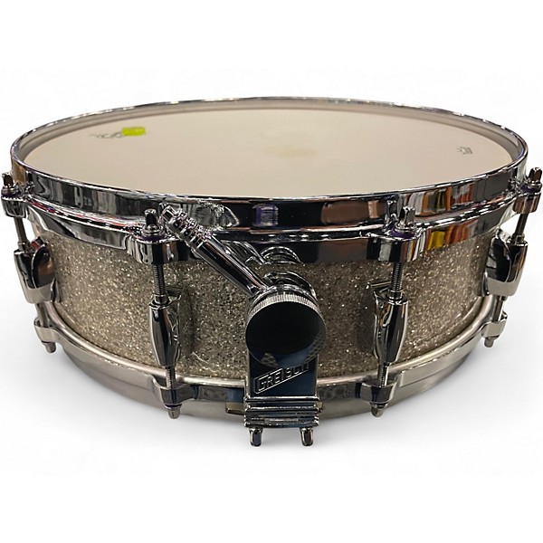 Used Gretsch Drums 14in usa custom Silver Sparkle Drum