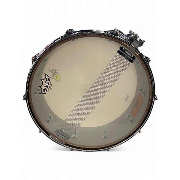 Used Gretsch Drums 14in usa custom Silver Sparkle Drum
