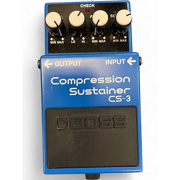 Used BOSS CS3 Compressor Sustainer Effect Pedal