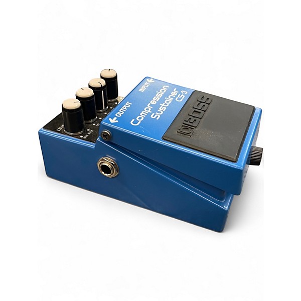 Used BOSS CS3 Compressor Sustainer Effect Pedal