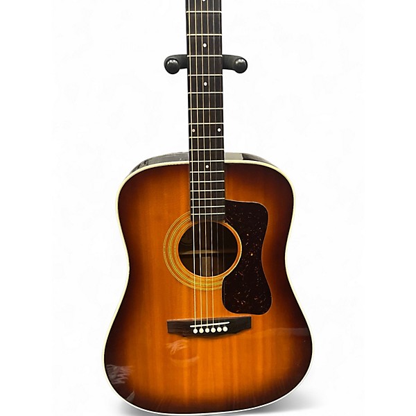 Vintage 1978 Guild D40 Sunburst Acoustic Guitar