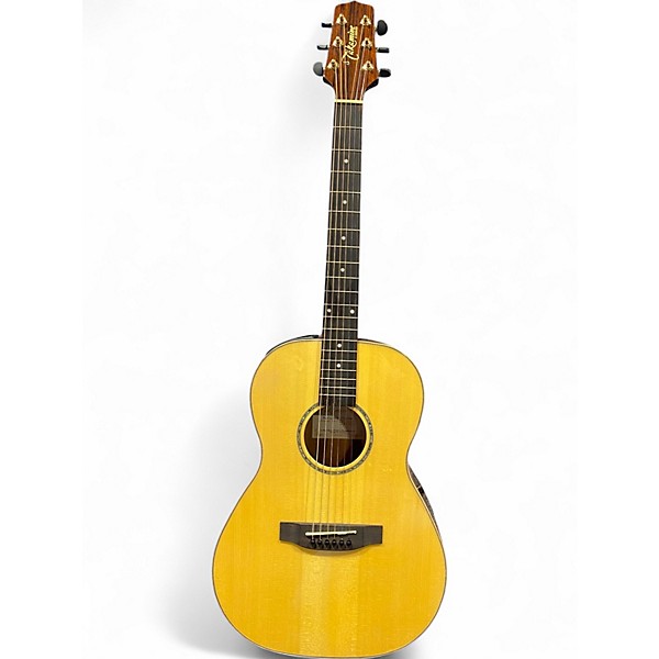 Used Takamine EG416S New Yorker Natural Acoustic Electric Guitar