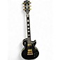 Used Epiphone Les Paul Custom Black and Gold Solid Body Electric Guitar thumbnail