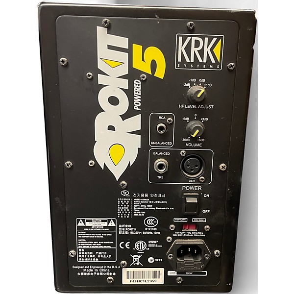 Used KRK ROKIT 5 PAIR Powered Monitor
