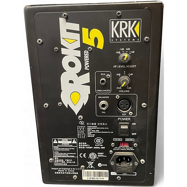 Used KRK ROKIT 5 PAIR Powered Monitor