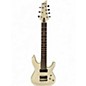 Used Schecter Guitar Research Demon 7 String Olympic White Solid Body Electric Guitar thumbnail