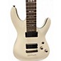 Used Schecter Guitar Research Demon 7 String Olympic White Solid Body Electric Guitar