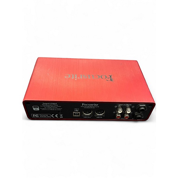 Used Focusrite Scarlett 2i4 Audio Interface