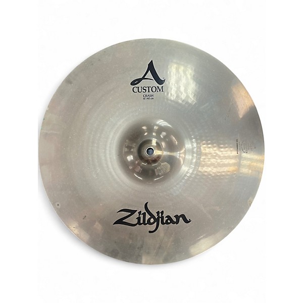 Used Zildjian 16in A Custom Crash Cymbal